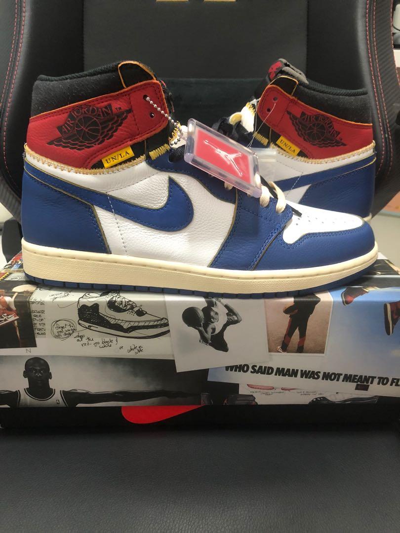 jordan 1 union blue toe