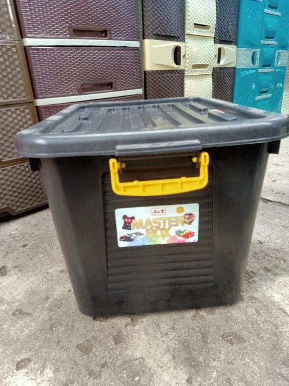 J&T Master Box Storage 143 L (25.5x16x16.5 in.), Furniture & Home