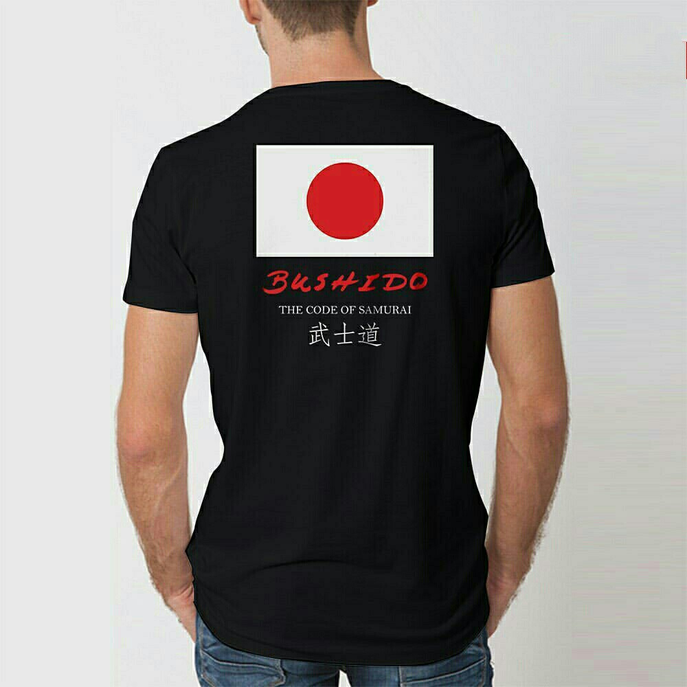 Kaos X Bushido Japan The Code Of Samurai Fesyen Pria Pakaian Atasan Di Carousell