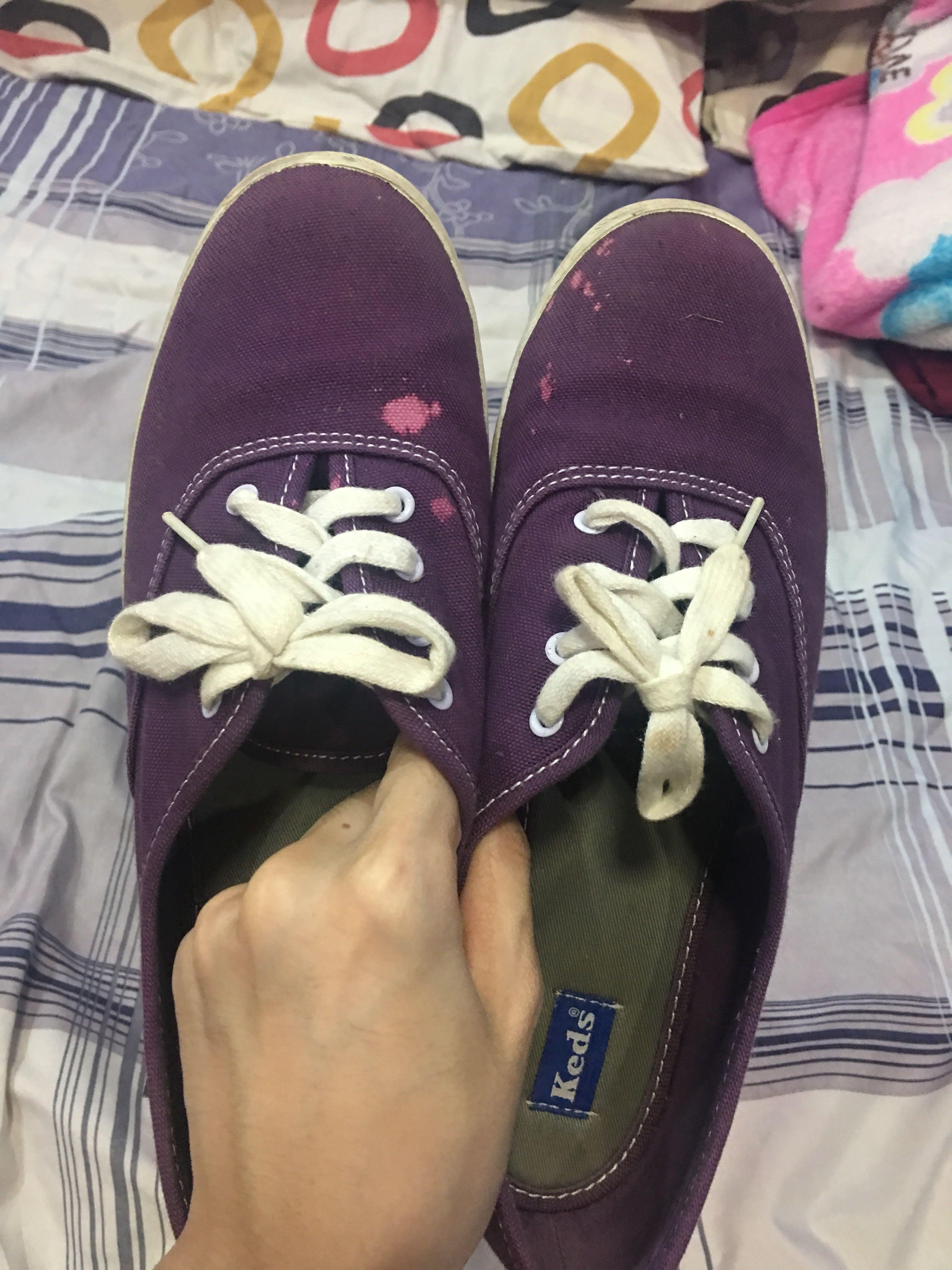 keds purple sneakers