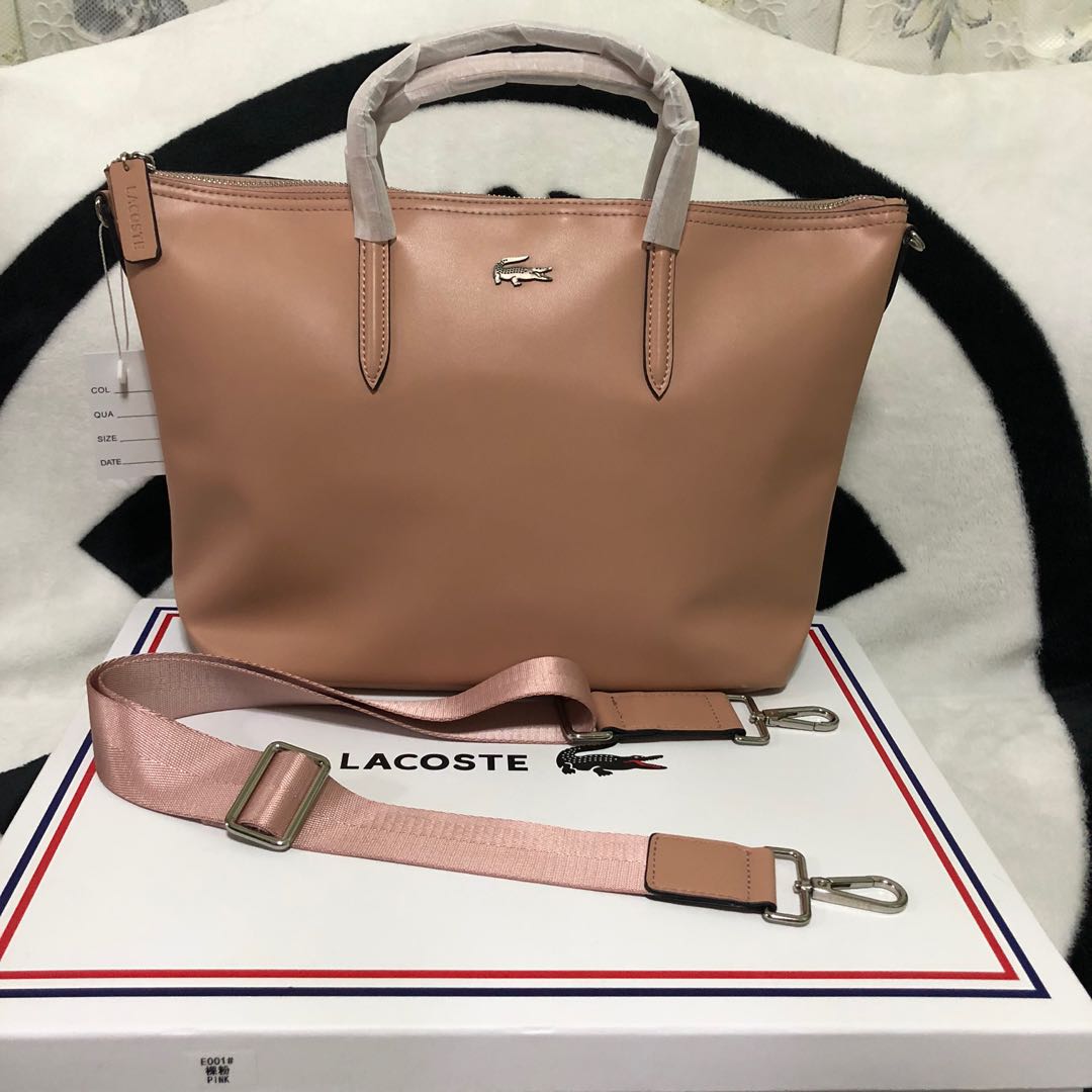 lacoste tote bag with sling