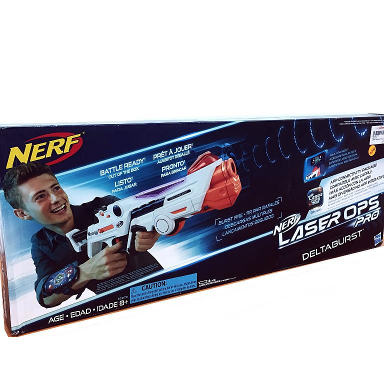 nerf laser ops burst fire combat blaster