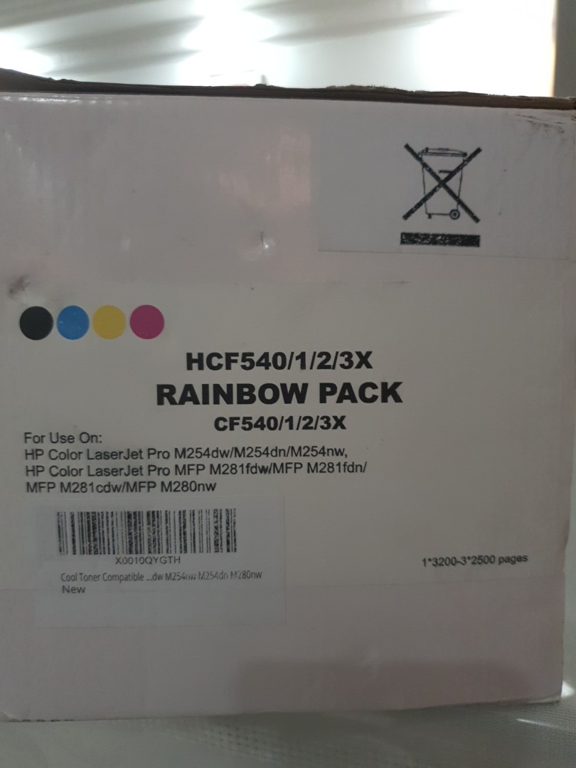 hp color laserjet pro mfp m281fdn cartridges