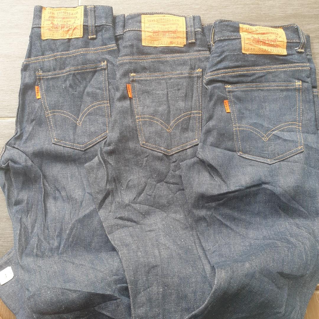 Levis 646 orange tab 70' deadstock, Men 