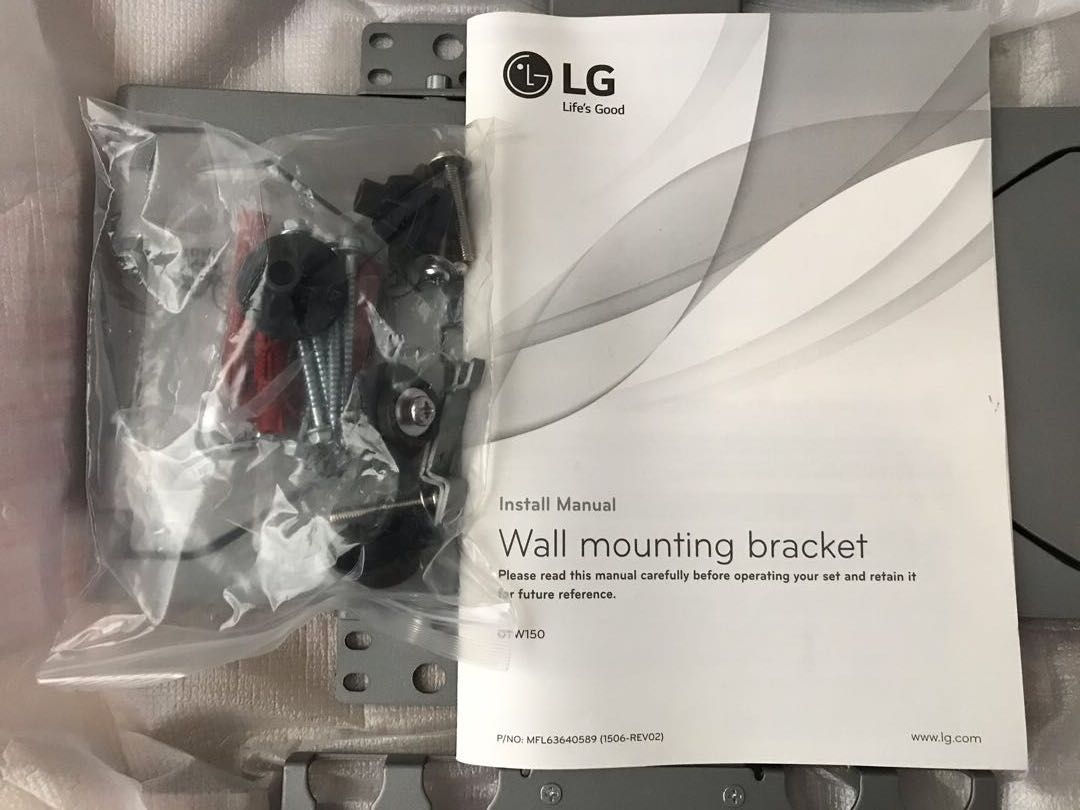 LG Wall Mounting Bracket OTW150, Home Appliances, TVs & Entertainment