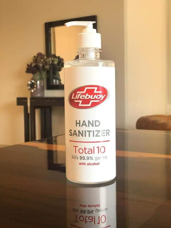 Lifebuoy Total 10 Gel Hand Sanitizer 500ml Health Beauty Hand