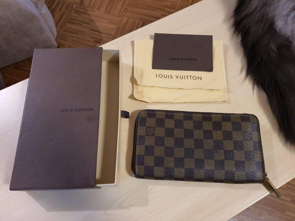 Louis Vuitton Damier Ebene Long Zippy Organizer Wallet