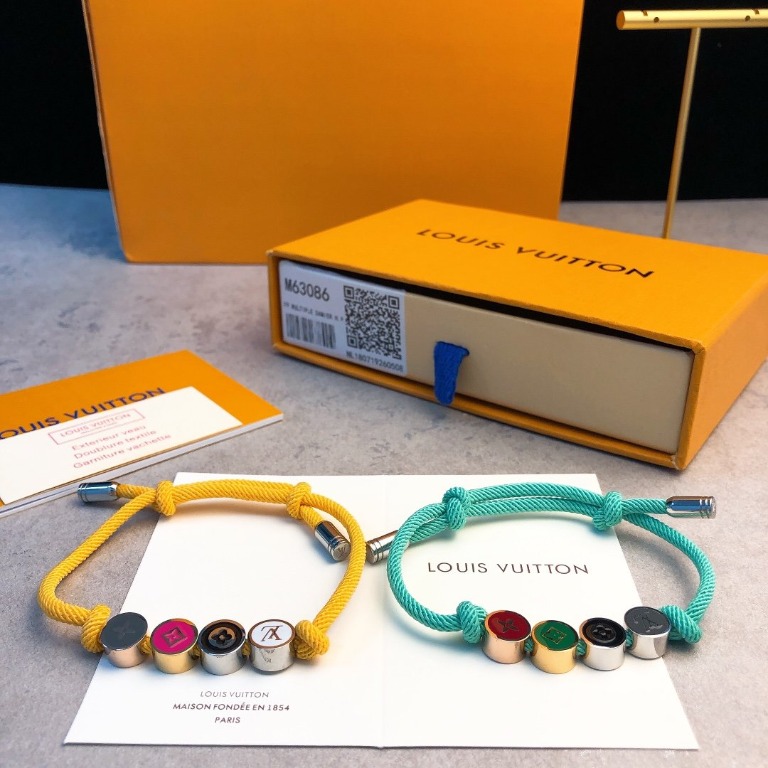 LV Colors Beads bracelet, Luxury, Accessories on Carousell