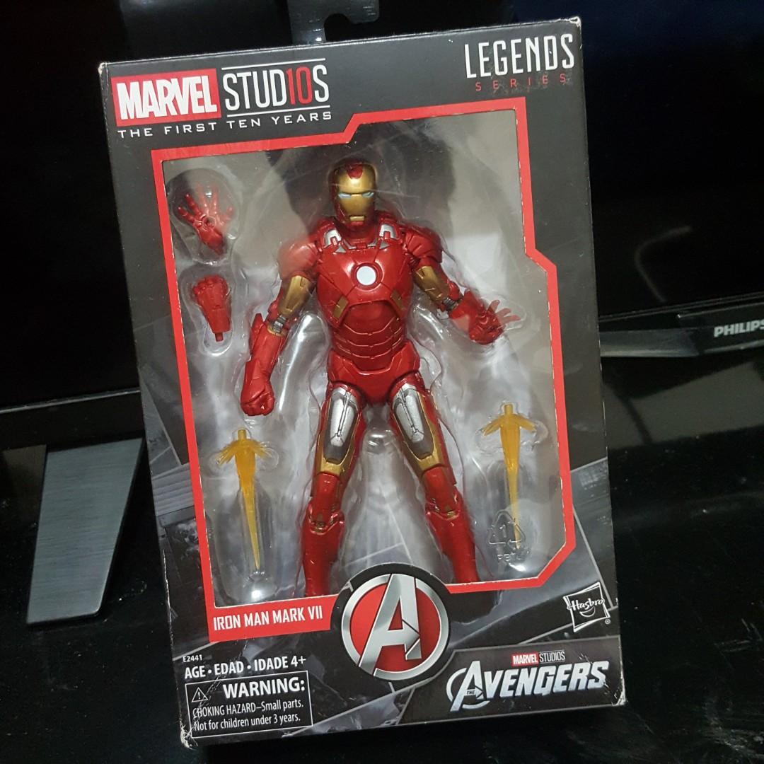 marvel legends first ten years iron man
