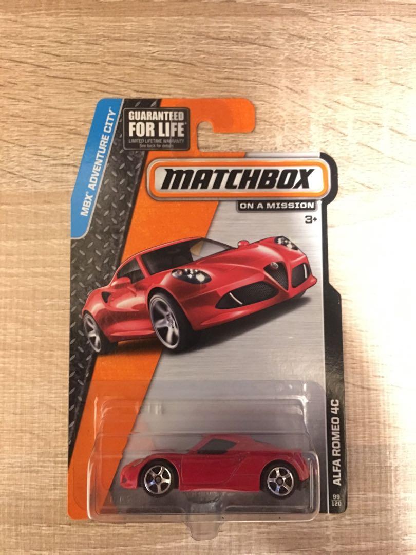 Matchbox Alfa Romeo 4c 玩具 遊戲類 玩具 Carousell