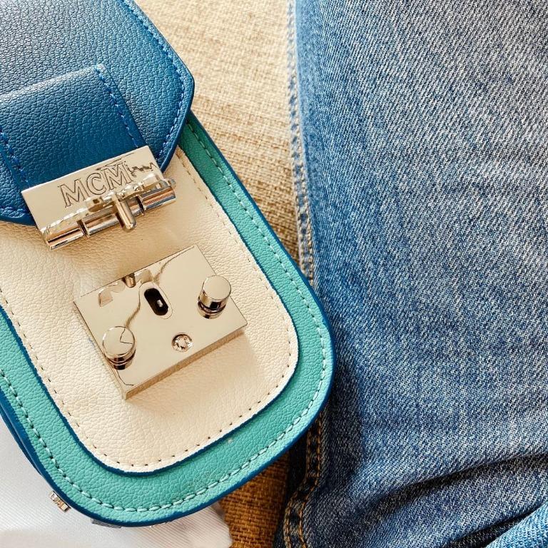 Mcm crossbody sale phone case