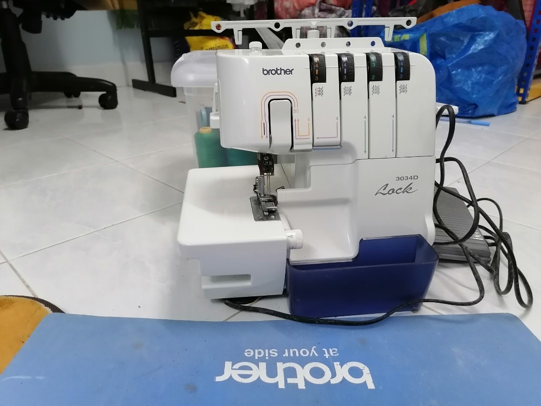 Mesin Jahit Tepi Brother Freegift Design Craft Craft Supplies Tools On Carousell
