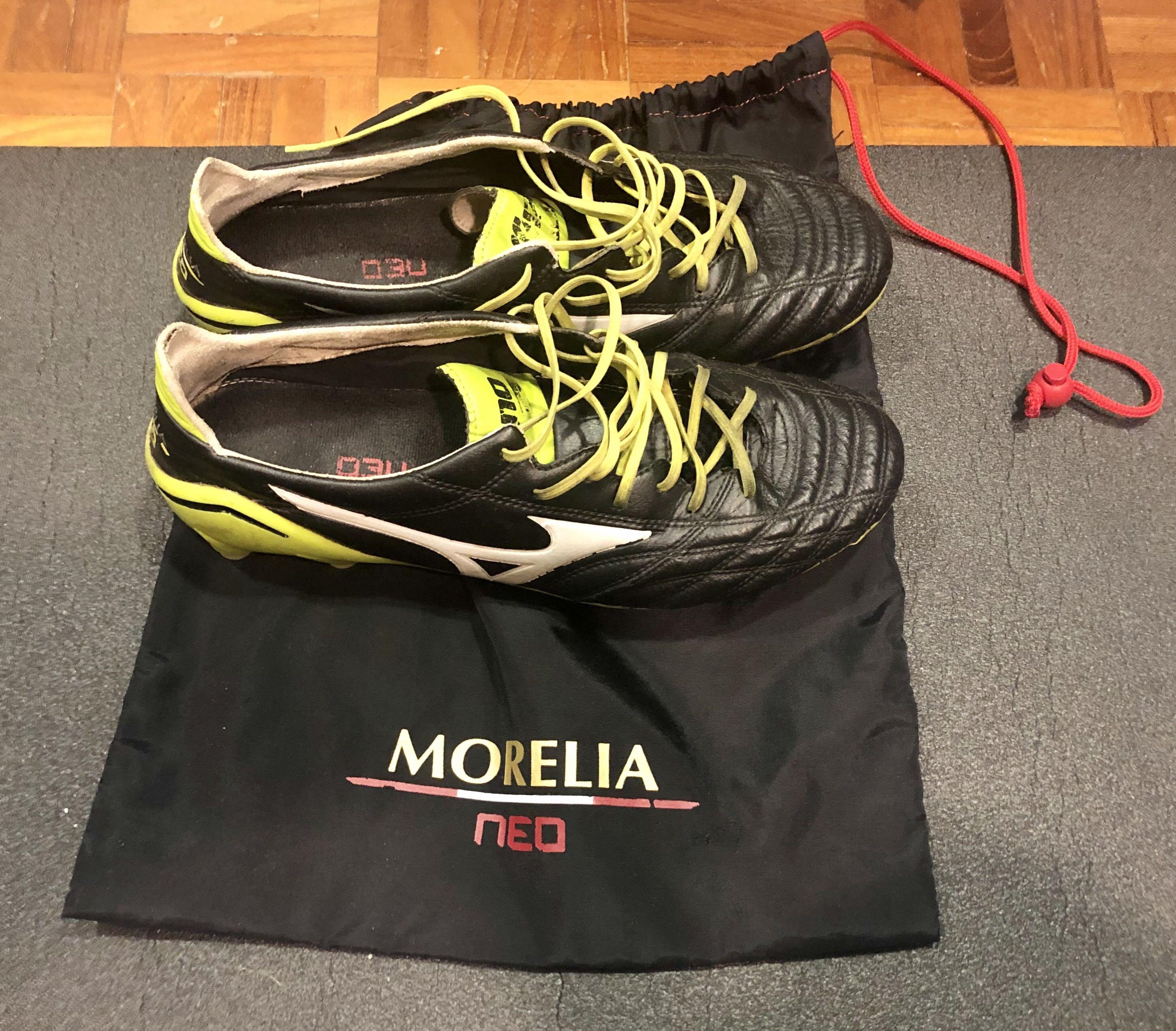 Mizuno morelia discount neo black lime