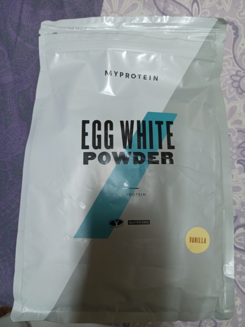 MYPROTEIN Egg white powder, Health & Nutrition, Health Supplements