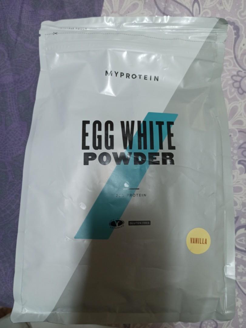 MYPROTEIN Egg white powder, Health & Nutrition, Health Supplements