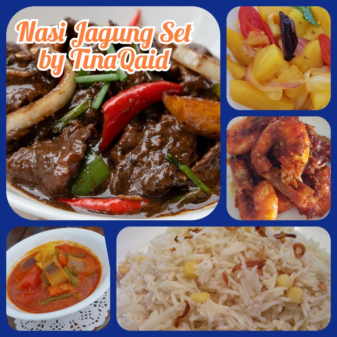 Nasi Jagung Set Food Drinks Packaged Snacks On Carousell