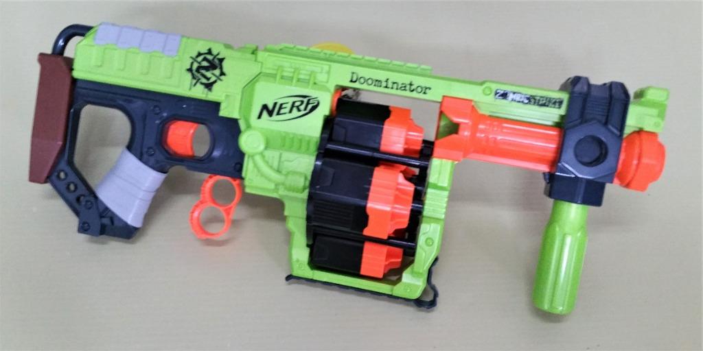 Nerf zombie strike doominator blaster toy sale