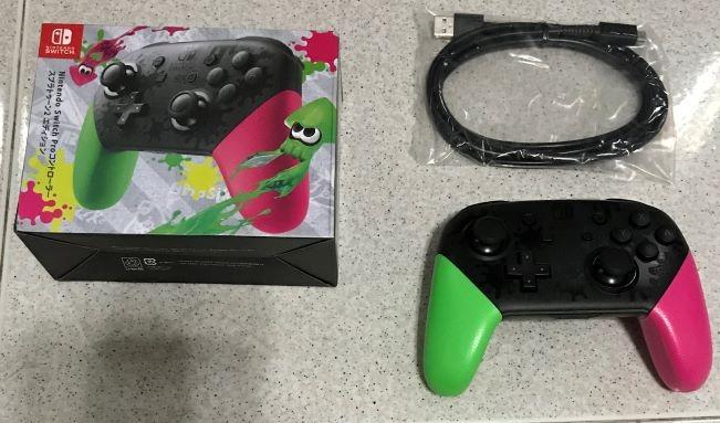 nintendo switch wireless controller splatoon