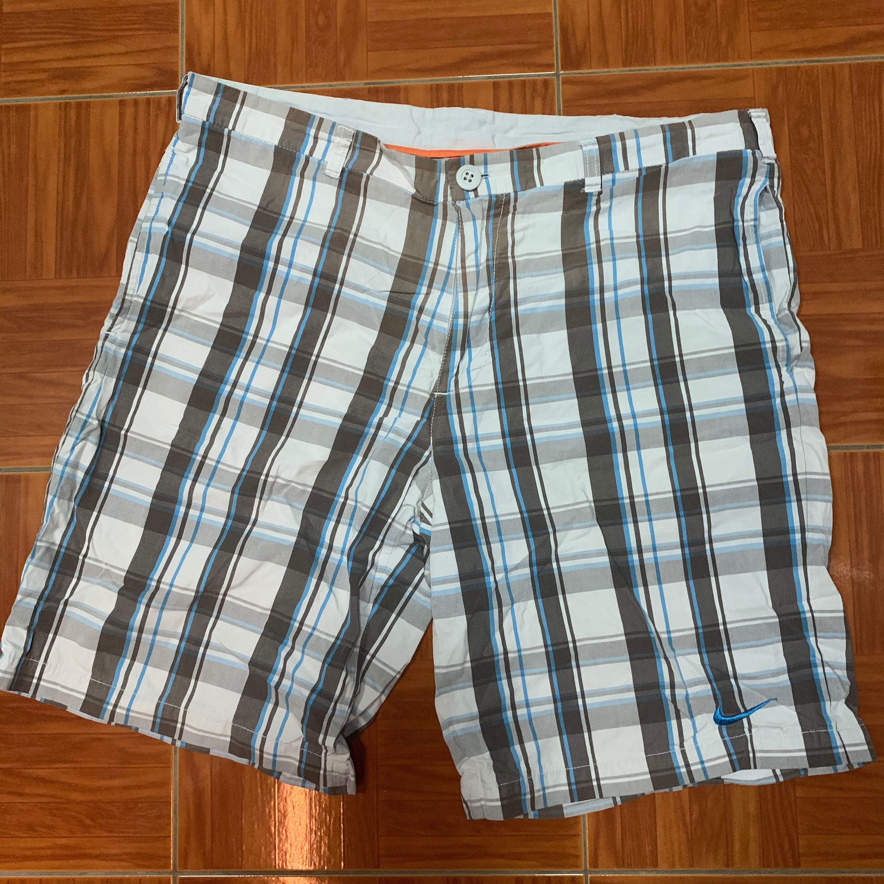nike checkered shorts