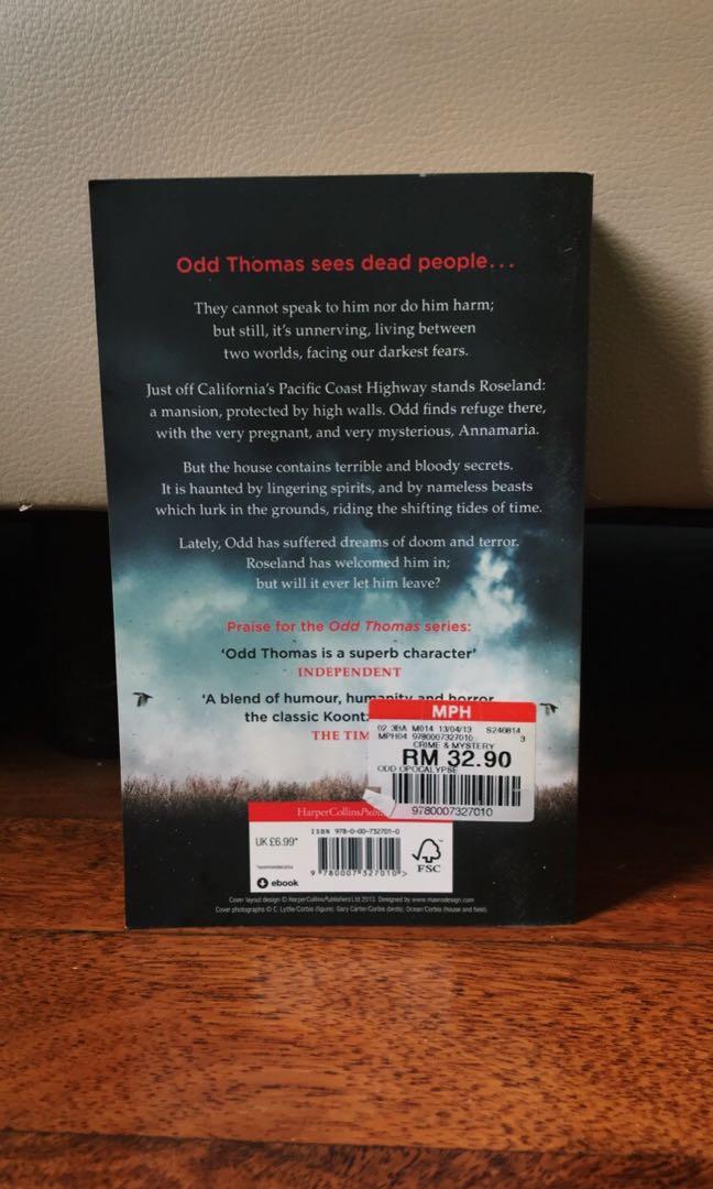 Odd Apocalypse Dean Koontz Books Stationery Books On Carousell