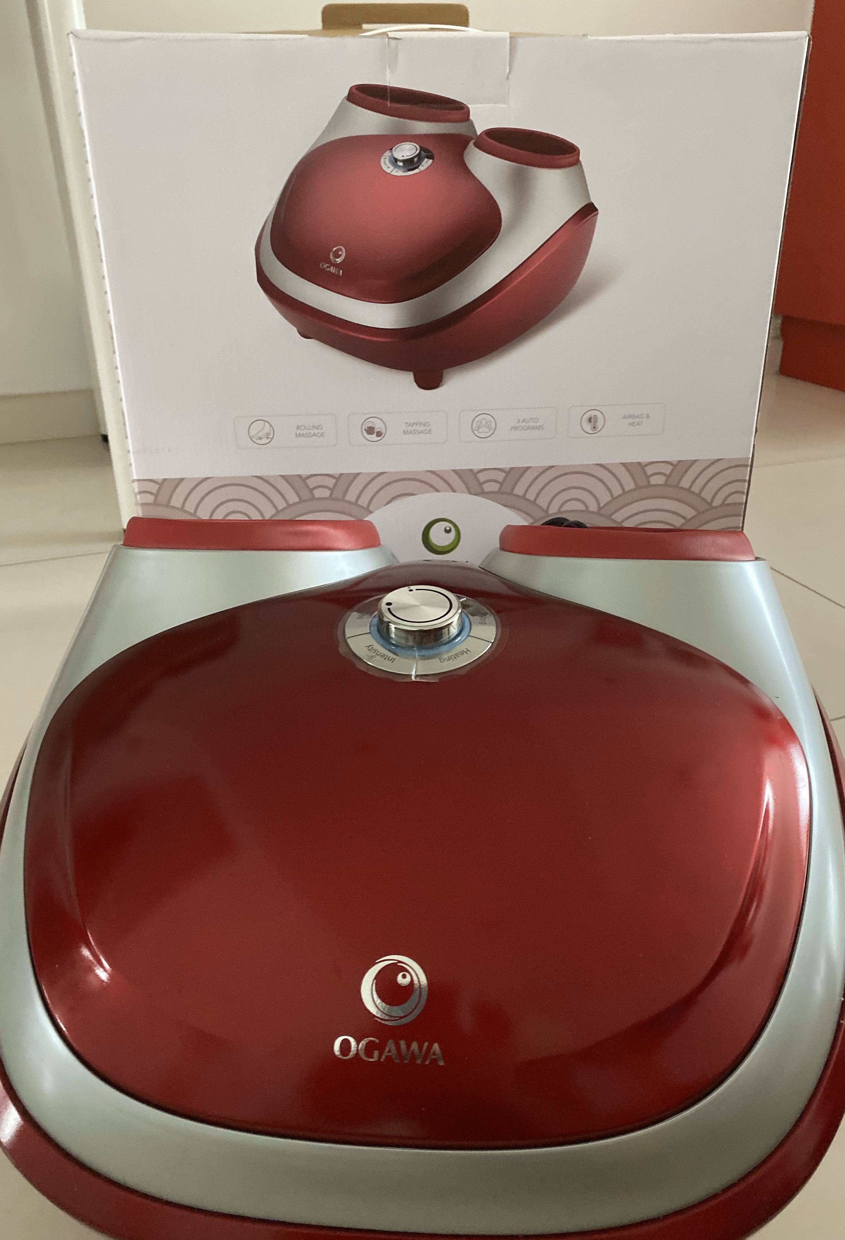 Ogawa tapping foottee foot massager Sports Equipment Exercise Fitness Cardio Fitness Machines on Carousell