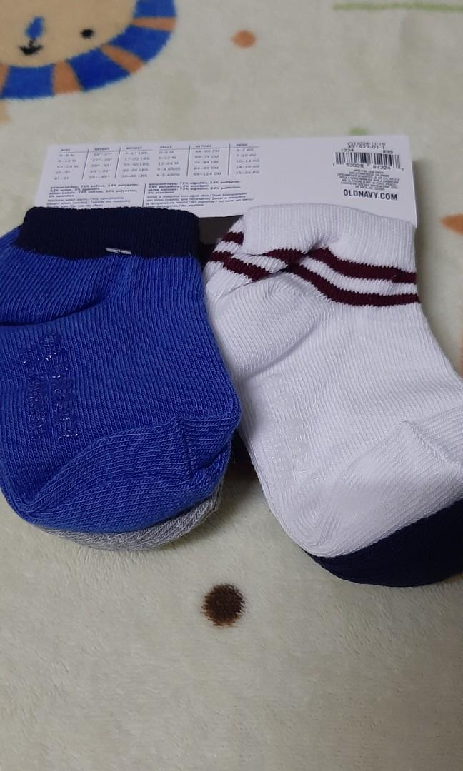 kids navy ankle socks