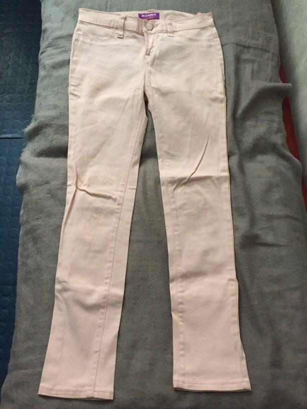 old navy khaki jeggings