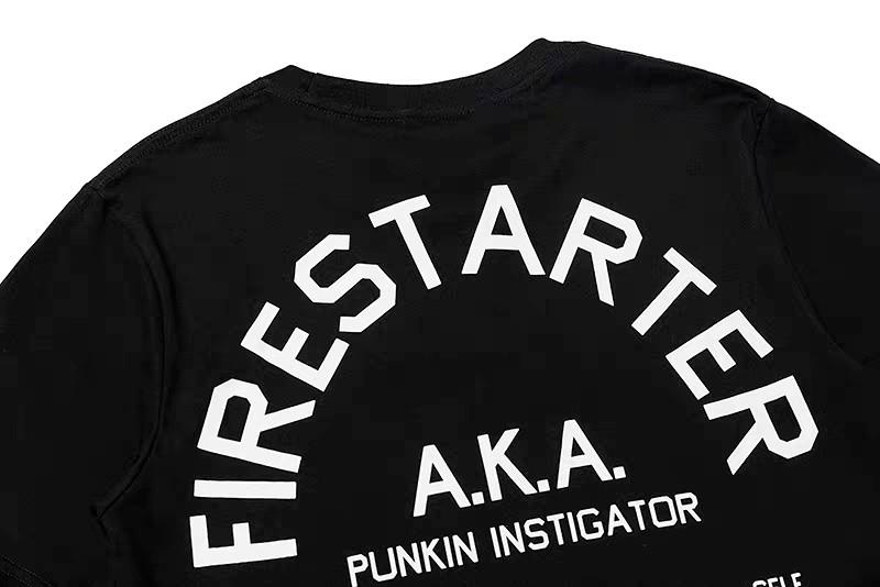 T shirt discount palm angels fiamme