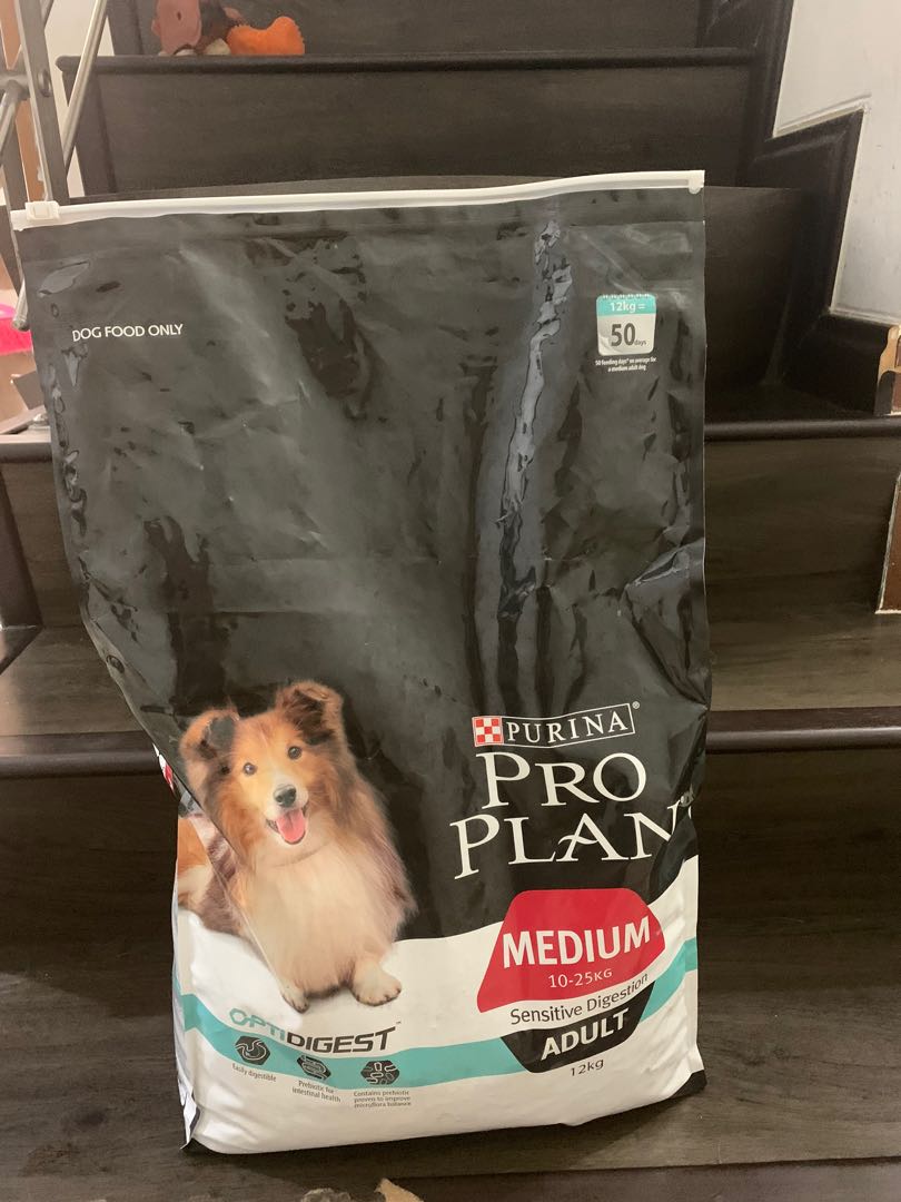 Proplan Medium Adult Dog Food Perlengkapan Hewan Makanan Hewan Di Carousell