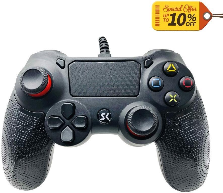 PS4 Controller Wired Gaming Joystick Playstation 4 Wired ...