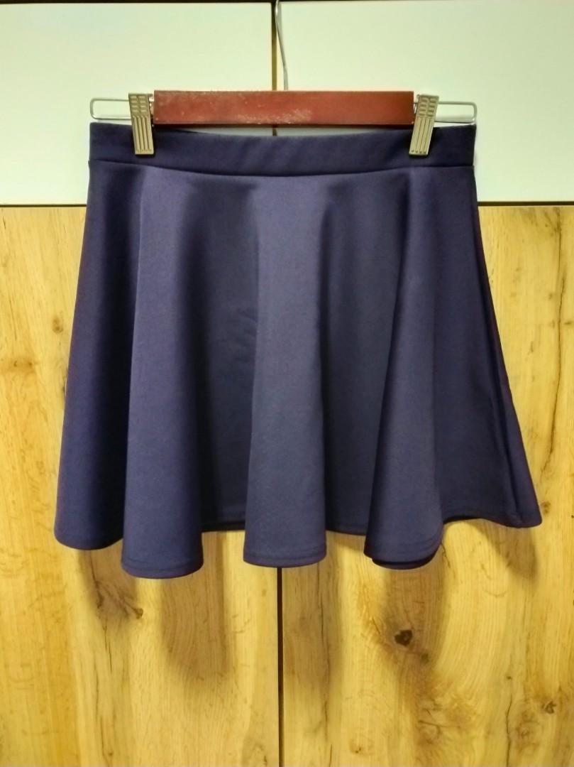 Purple skater skirt, Women's Fashion, Bottoms, Skirts on Carousell
