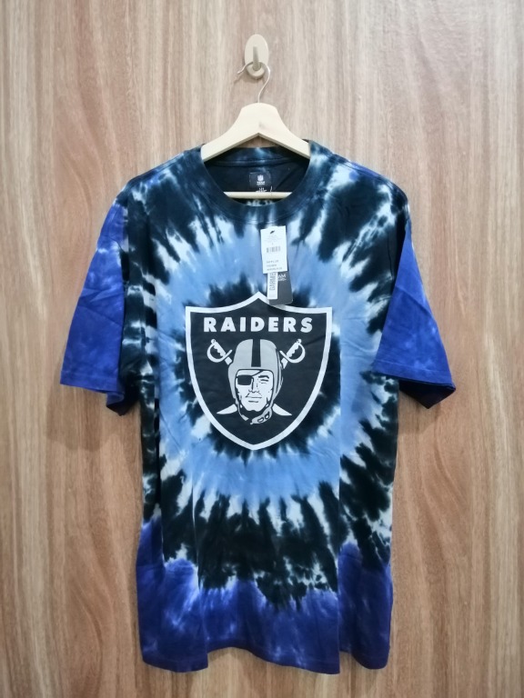 Raiders tie deals dye shirt