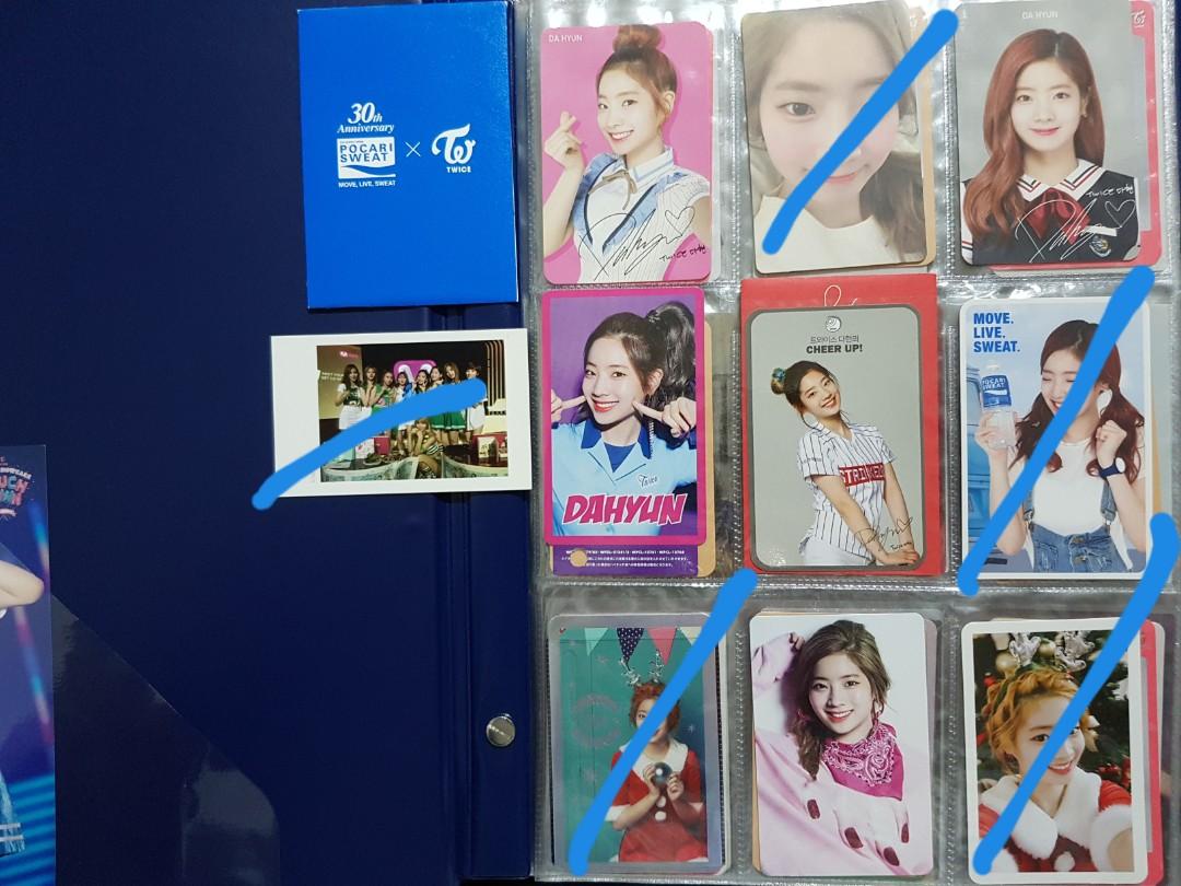 Rare Dahyun Twice Photocards Hobbies Toys Memorabilia Collectibles K Wave On Carousell