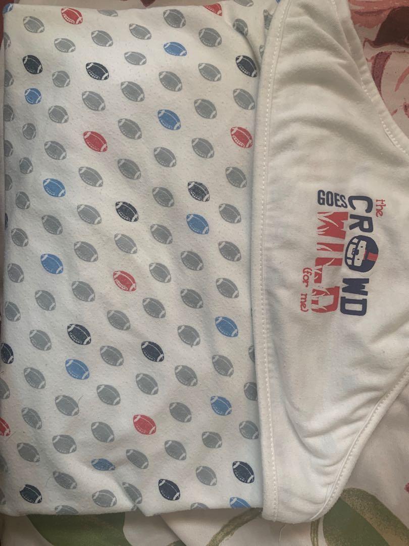 Receiving blanket (Category: Other Baby Bathing & Changing Needs) located in Manila. Submitted by lukesebastian (Listing ID 1010339886, Image 1). Description: Hush Hush Receiving Blanket 100% Cotton..In very good Condition.. RFS:Decluttering.