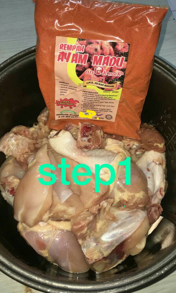 Rempah Ayam Madu Viral Viral Honey Chicken Seasoning Food Drinks Packaged Instant Food On Carousell