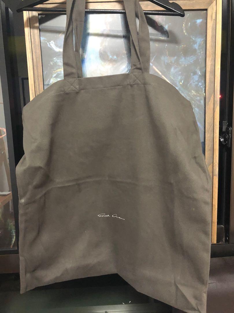 Rick Owens Cotton Tote Large And Standard Size, Women'S Fashion, Bags &  Wallets, Tote Bags On Carousell