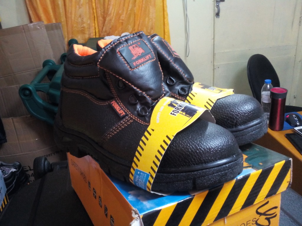 safety shoes forklift brand