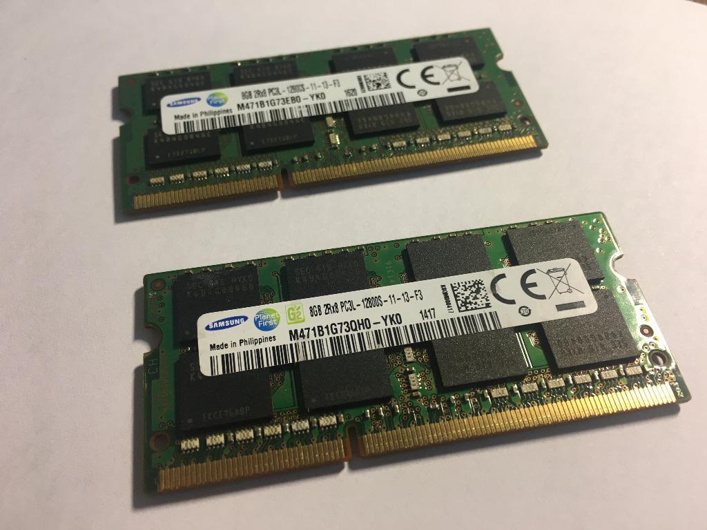 Samsung 8gb Pc3 12800 Ddr3 Ram Electronics Computer Parts Accessories On Carousell