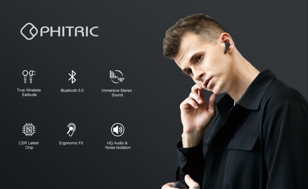 Phitric true wireless earbuds sales