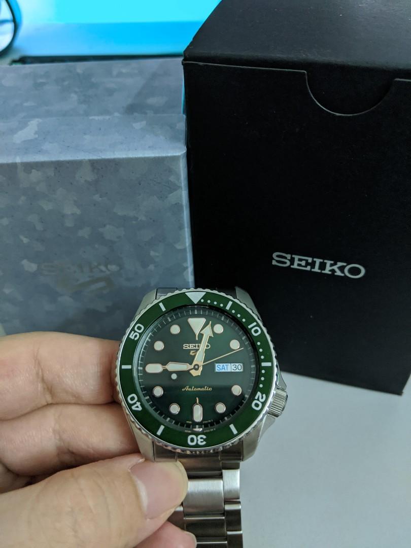 Seiko 5 SRPD63K1 Hulk aka Seiko 5kx, Men's Fashion, Watches & Accessories,  Watches on Carousell