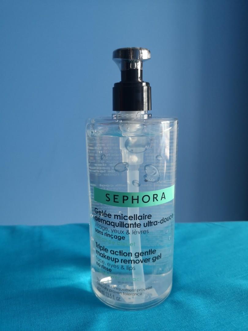 Sephora Gel Makeup Remover Health Beauty Makeup On Carousell Denne vannbaserte sminkefjerneren kommer i en gjennomsiktig plastflaskeemballasje med en skruehett og perforert lokk for enkel bruk. sephora gel makeup remover health