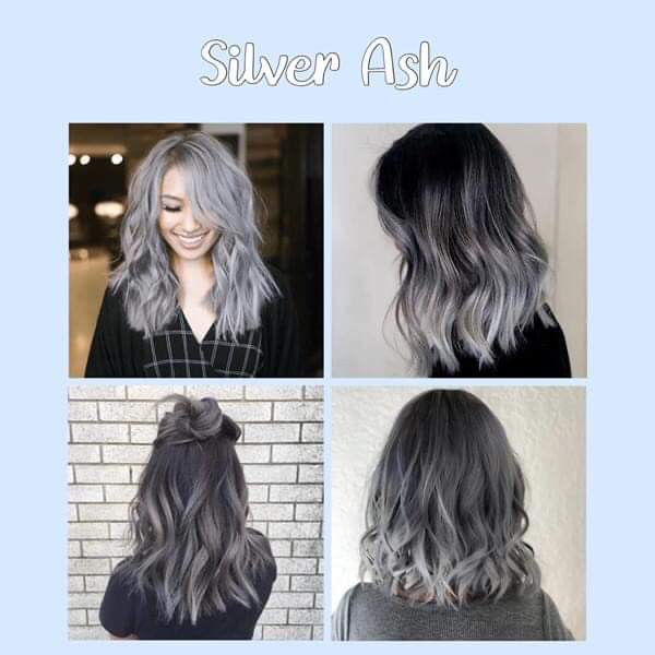 Silver Ash Color Bleach Health Beauty Hair Care On Carousell