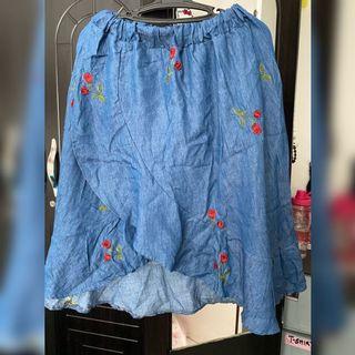 Soft Denim Skirt Cebu Cordova Area Women S Fashion Clothes Pants Jeans Shorts On Carousell
