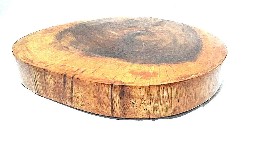 SOLID WOOD DECORATIVE ROUND ACACIA CHOPPING BOARD (Category: Soil & Fertilisers) located in Paranaque City. Submitted by ohselle (Listing ID 1002132310, Image 2). Description: solid wood round acacia Natural Finish D8mension : D 13.00" X Thick 2" FOR DECORATIVE USE ONLY.