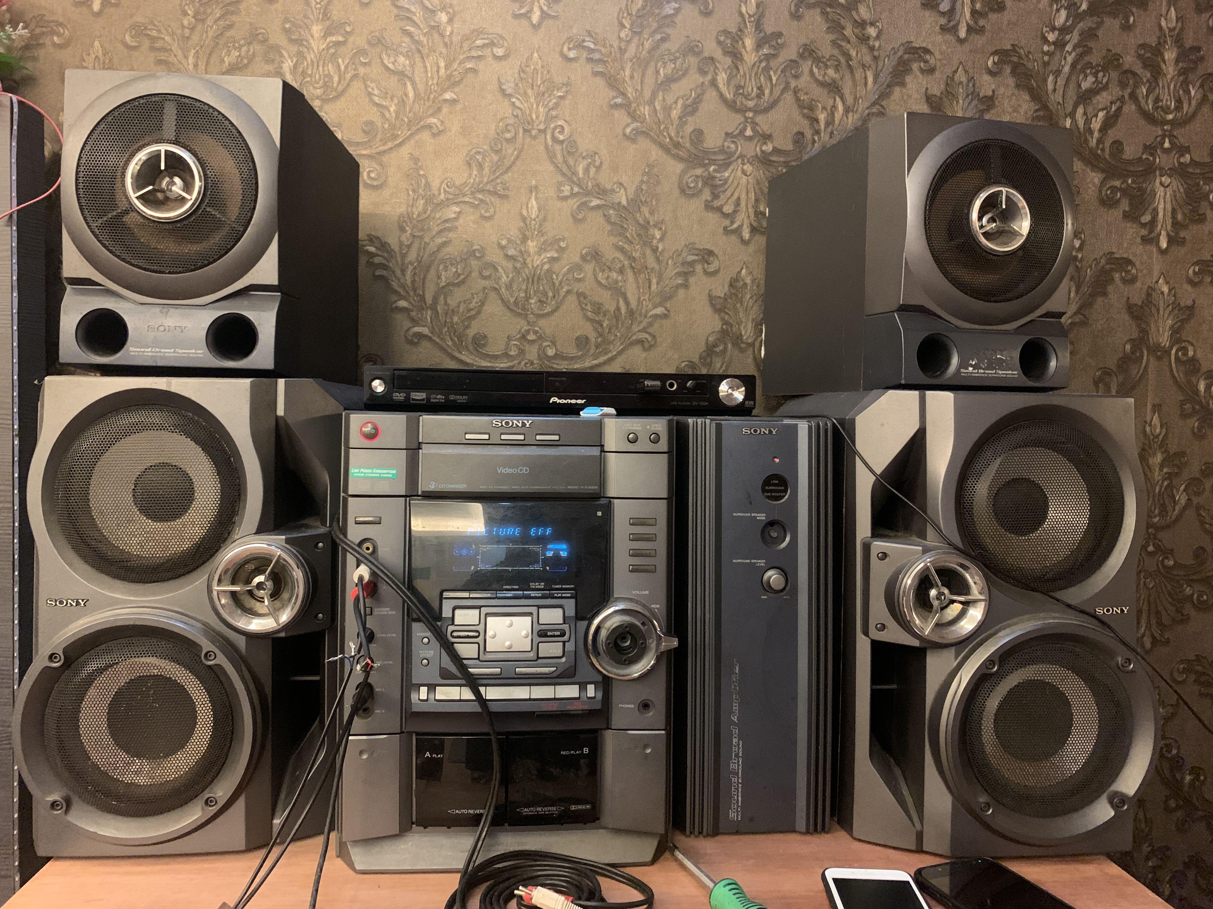sony sound board system multi ambience surround sound