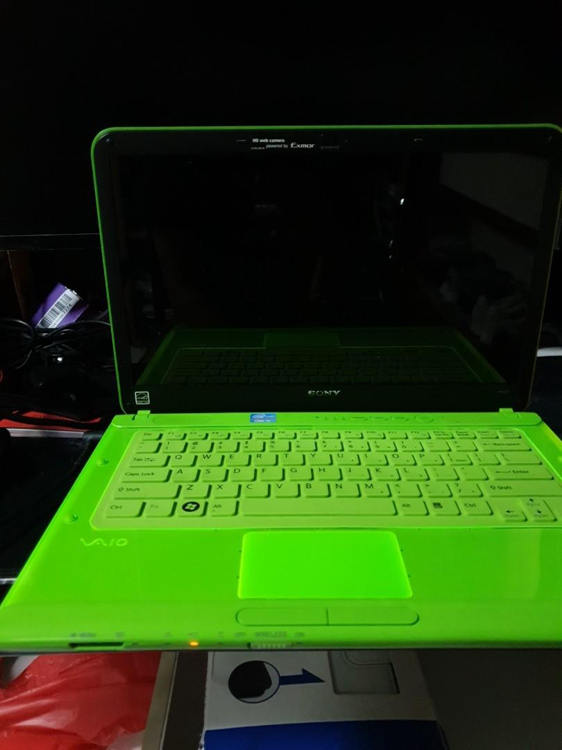 SONY VAIO GREEN, Computers & Tech, Laptops & Notebooks on Carousell