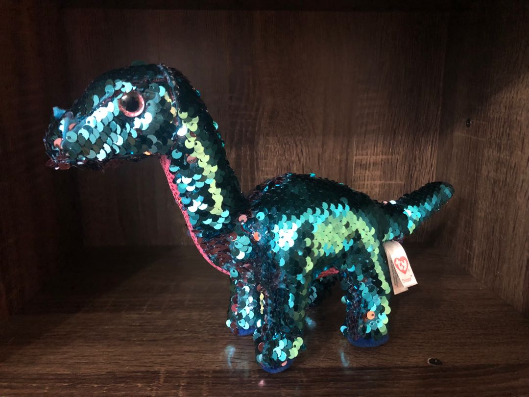 15cm Soft plush Flippables Tremor Dinosaur SpaceX toy TY dino kids/elder gift 