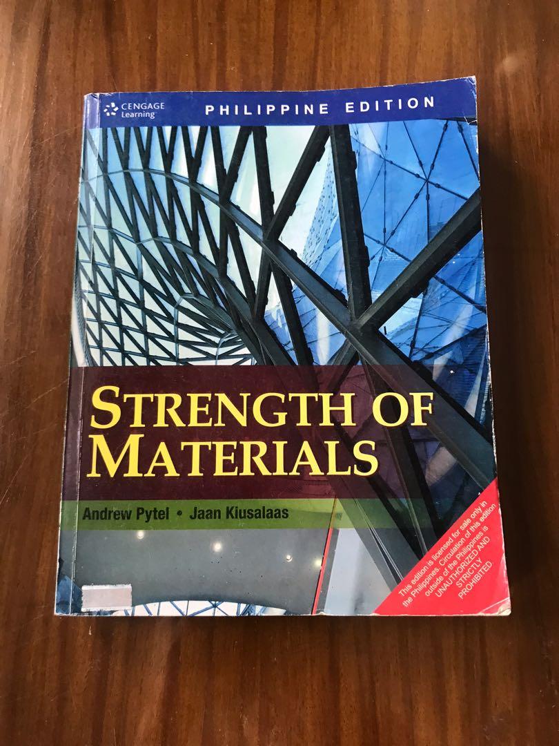 Strength of materials by Andrew Pytel, Hobbies & Toys, Books