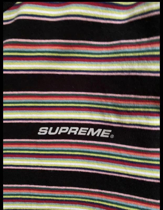 Supreme multi stripe long sleeve new arrivals