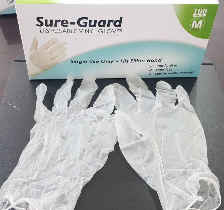 Sureguard - Vinyl gloves, Beauty & Personal Care, Sanitary Hygiene on ...
